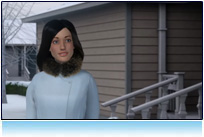 3D  photo-realistic human characters, SnowJoe Television Advertising, 30 second animation Commercial