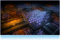 Gleaming grids seamless looping 3d  backgrounds animation for video computer generated modeling NTSC PAL Hi Def