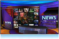 Global News Virtual Set Studio