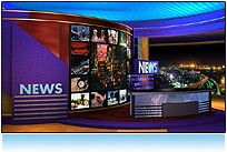 World News Virtual Studio